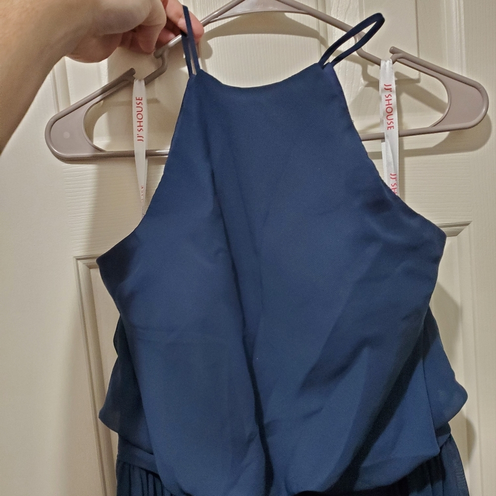 Navy bridesmaid dress
